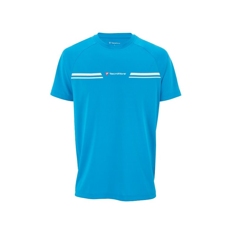 Tecnifibre F1 T-shirt blau/weiss
