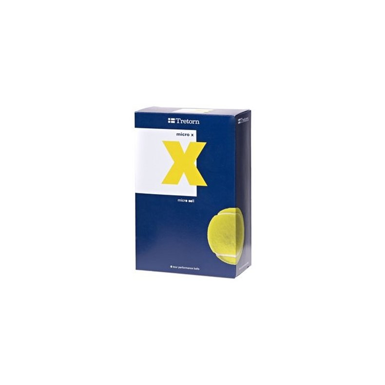 Tretorn Micro-X Tennisbollar - 6 bollar