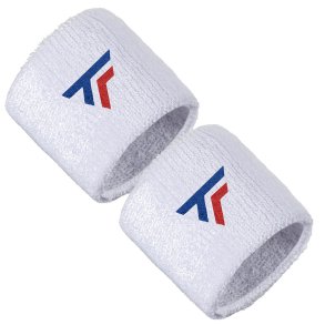 Tecnifibre wristband hvit 2 stk.