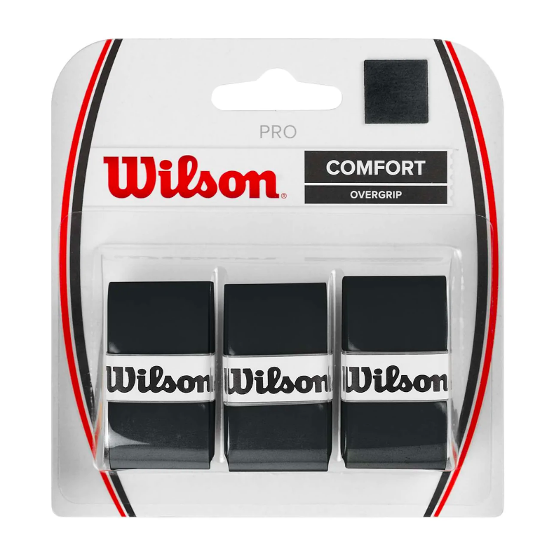 Wilson Pro Overgrip 3 pcs - black