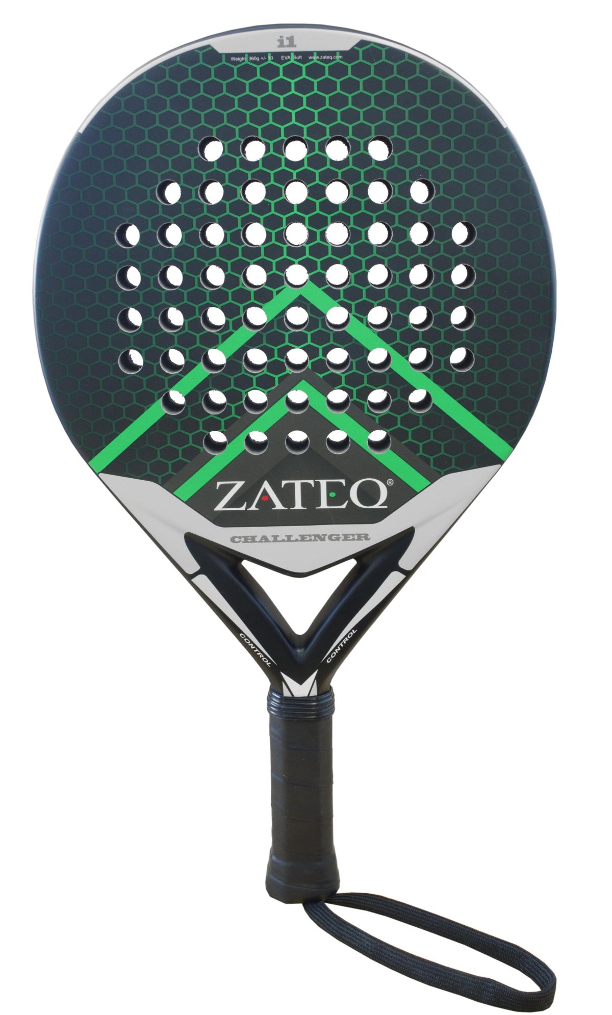 Zateq Challenger i1 Padel bat PADEL BAT SQUASHGEARpro