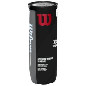 Wilson X3 Speed padelballer