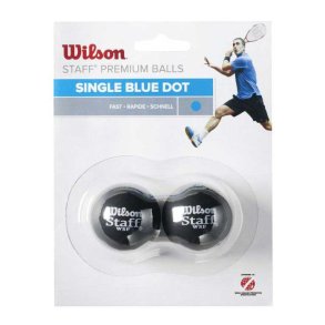 Wilson Staff Blue Dot Squash balls - 2 pcs.
