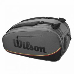 Wilson Tour Pro Staff Padeltasche - grau/schwarz