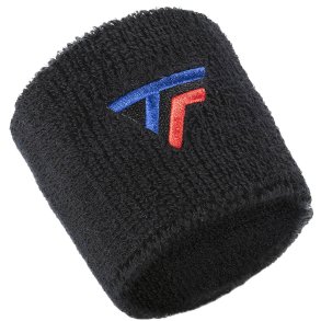 Tecnifibre wristband XL sort 1 stk.